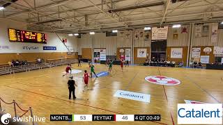 Live powered by Swish Live app MONTBRISON VS FEYTIAT [upl. by Bale]