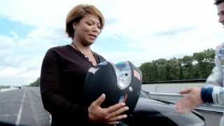 Queen Latifah on the Track with 2010 Mustang [upl. by Trella]