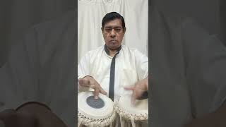 lesson of kaida By pandit kishore banerjee  Top Grade Tabla Player from Delhi in teental [upl. by Kensell303]