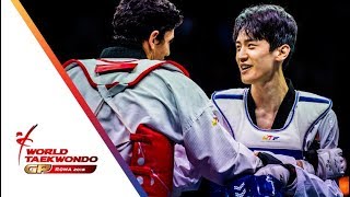 Roma 2018 World Taekwondo GP Final Male 68Kg LEE DAEHOONKOR Vs DENISENKO ALEXEYRUS [upl. by Packer]