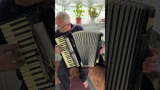 Accordion Firotti 44 accordion 120 Bass 41 keys 3 voice 52 register Made in Germany ON SALE [upl. by Llerruj]