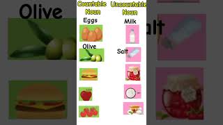 Countable and Uncountable Noun learnenglishenglishenhanceknowledgeenrichyourvocabulary [upl. by Akenaj]