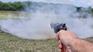 MAKING SMOKE WITH THE UBERTI 3RD MODEL DRAGOON [upl. by Darian308]