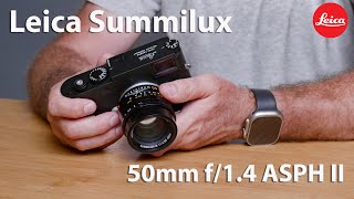 Leica Summilux M 50mm f14 ASPH II Close Focus  First Impressions [upl. by Nyvar721]