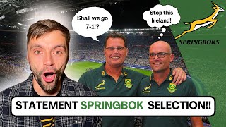 Springboks with a BIG team selection to face Ireland [upl. by Ahsinom681]