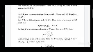 Riesz representation theorem [upl. by Konrad833]