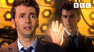 The Tenth Doctor regenerates  Doctor Who  BBC [upl. by Bremen761]