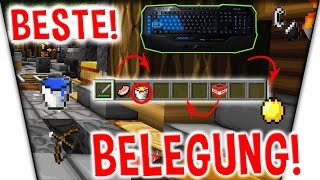 Die BESTE Tastaturbelegung  Hotkeys in MINECRAFT PVP  Tastatur Tricks [upl. by Attenor]