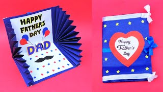 Beautiful Fathers Day Card Idea  Handmade Greetings Card for Dad  DIY Fathers Day Pop Up Card [upl. by Nyleahcim]