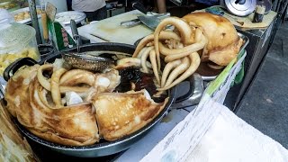 Hong Kong Food Cooking the Cuttlefish A Street Food Delicacy of Tai O Village [upl. by Jaehne371]