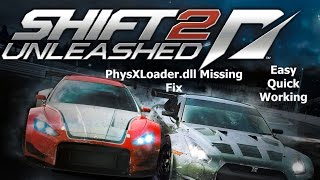 PhysXLoaderdll Missing Need for Speed Shift 2 Fix [upl. by Britteny867]