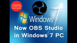 How To Dawnload And Install OBS Studio in Windows 7 Pc Full Tutotrial [upl. by Ettelohcin64]