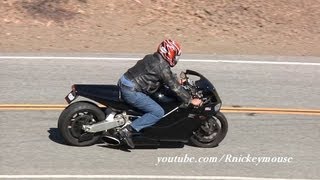 Jay Lenos Jet Bike  Rider POV OnBoard Video [upl. by Htiffirg]