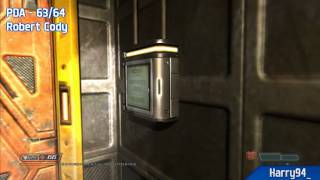 DOOM 3 BFG Edition  All PDA  Lockers  Video Locations  Caverns 1 [upl. by Mcgaw665]