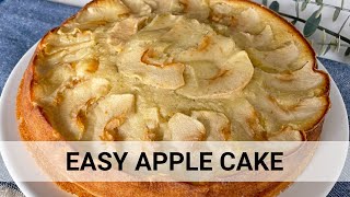 Quick Apple Cake Recipe NoFuss Baking [upl. by Magdala]