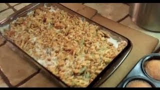 Green Bean Casserole Recipe For The Holidays Black Friday Too [upl. by Airetas218]