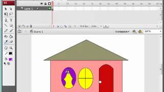 Working with Eyedropper tool in Flash CS3 [upl. by Aerbma]