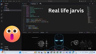 How to Make Jarvis  Building a Python Virtual Assistant  jarvis AI [upl. by Tdnarb628]