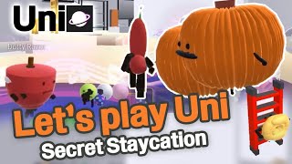 Lets play Uni secret staycationgames gaming gameplay funnygames funnyuniversal funnygames [upl. by Odlanier910]