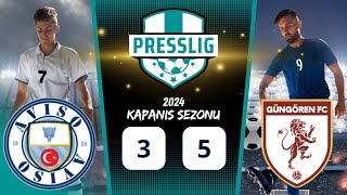 PressLigCom AVISO 35 GÜNGÖREN FC  2024 Kapanış Sezonu Karşılaşması Maç Yayını [upl. by Brahear474]