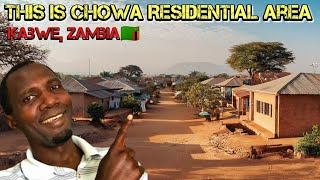 Chowa Residential area in Kabwe Zambia  price of houses and plots [upl. by Alag]