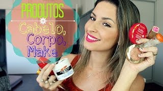 Cabelo e Maquiagem  LOréal  Óleo para Cabelo  Manteiga Corporal [upl. by Hayton]