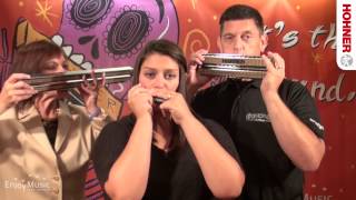 A Hohner Harmonica Trio  The Miklas Family [upl. by Marquis222]