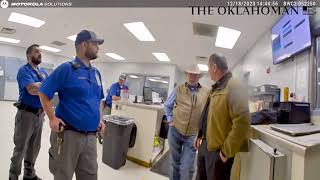 Bodycam shows Muscogee tribal police Okmulgee County jail dispute over nonNative mans arrest [upl. by Carline]