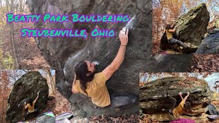 Beatty Park Bouldering Pseudoscorpion V8 First Ascent [upl. by Anire]