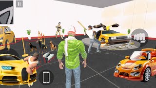 NEW UPDATE FLYING CAR INDIAN THEFT AUTO IN  INDIAN BIKE DRAWING 3D FRANKLIN [upl. by Mailliwnhoj538]