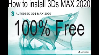 How to install 3Ds Max2020 [upl. by Housum]