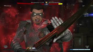 Going against a good Catwoman player Injustice 2 ranked online [upl. by Anayia491]