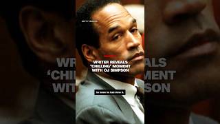 Hear writer reveal ‘chilling’ moment with OJ Simpson [upl. by Ayekam840]