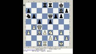 Huebner Robert vs Rellstab Ludwig Jr  Detmold Chess 1967 Germany [upl. by Tergram]