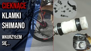 Częsty problembłąd Shimano Cieknące klamki Deore M6100 [upl. by Silletram]