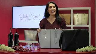 How To use the PortoVino Wine Purse [upl. by Tnek511]