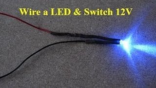 How to wire a led light 12v [upl. by Harv56]