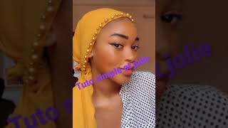 Tutoriel comment bien attacher un foulard [upl. by Omoj]