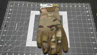 Mechanix Fastfit Multicam Glove Review [upl. by Eugen]