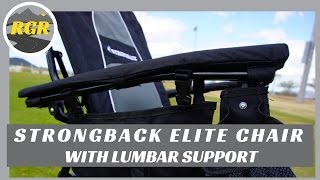 Strongback Elite Camp Chair  Product Review  With Lumbar Support [upl. by Bocock]