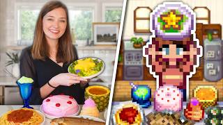 I Cooked ALL 80 Stardew Valley Recipes In Real Life [upl. by Elleinwad]