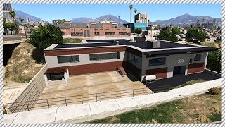 GTA 5 NEW BUILDING  New amp Extremely Detailed Car Garage Best Custom Garage in GTA 5 [upl. by Siskind817]