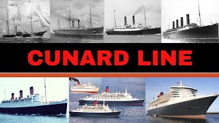 〽️Evolução dos Navios  CUNARD LINE ShipsEvolution [upl. by Einegue852]