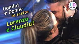 Uomini e Donne La Scelta Lorenzo e Claudia UnAmore Emozionante [upl. by Aeresed21]