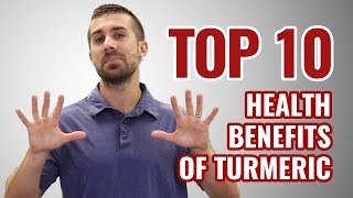 TOP 10 Health Benefits of Turmeric  Uses for Health [upl. by Sajovich]