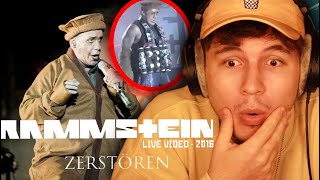 Was ist DAS DENN😱Reaktion  Rammstein  Zerstören Live Video  2016  PtrckTV [upl. by Sylas]