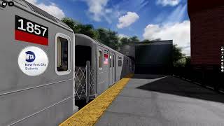 R62A 1 Train departs Dyckman St [upl. by Ailic]