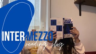 INTERMEZZO reading vlog no spoiler 💙♟️ [upl. by Aihsenrad]