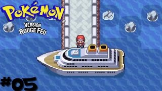 POKEMON ROUGE FEU 05  La route de Carmin Sur Mer  Nuzlocke Challenge [upl. by Nrubyar]