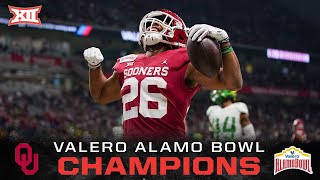 Valero Alamo Bowl No 14 Oregon vs No 16 Oklahoma Football Highlights [upl. by Lordan]